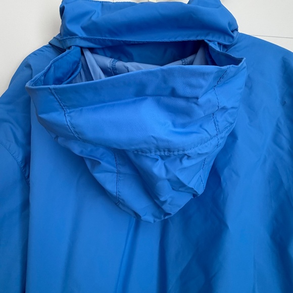 PLUS SIZE (3X)_Columbia Sportswear Company Windbreaker w/hood (blue) - Picture 3 of 4